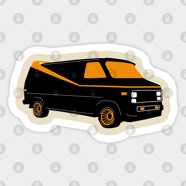 V-Team Van Sticker by ilrokery